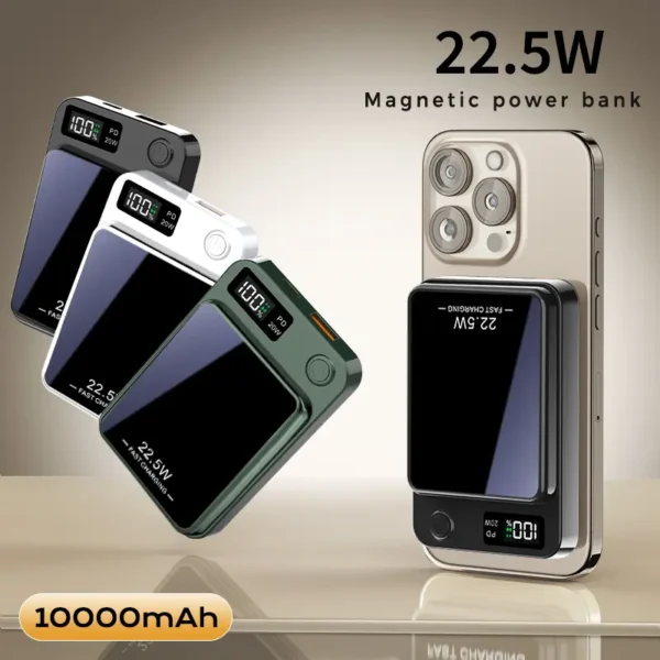 1b75390766fe4b22bcef9241990095a0~tplv-fhlh96nyum-crop-webp_800_800 Magnetic Wireless Charging Power Bank - 10000mAh / 5000mAh