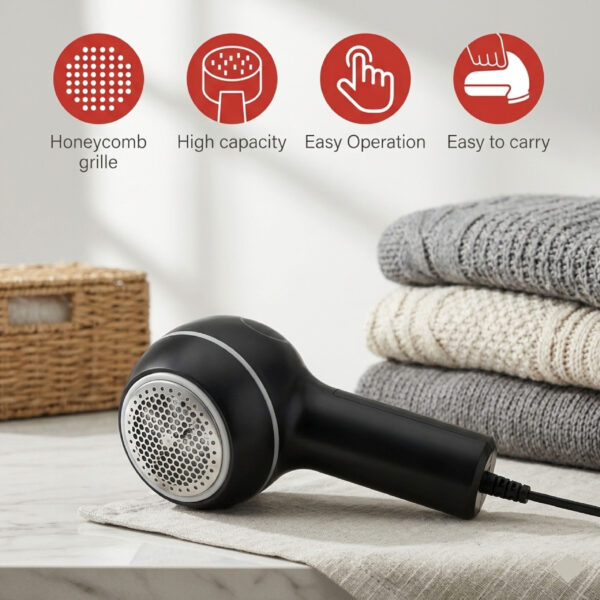 Lint remover 4-01 Premium Fabric Lint Remover for Clothes β Premium Electric Fluff Shaver , Portable & Durable, Household Clothes Shaver for Pill, Fuzz & Bobbles.