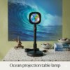 Ocean / Sunlight Projector Atmosphere USB DC5V Led Lamp , Night Light Home, Coffee Shop Background, Wall Decoration Projected Lamp