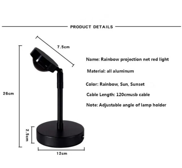 Ocean / Sunlight Projector Atmosphere USB DC5V Led Lamp , Night Light Home, Coffee Shop Background, Wall Decoration Projected Lamp